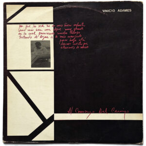 VINICIO ADAMES. AL COMIENZO DEL CAMINO