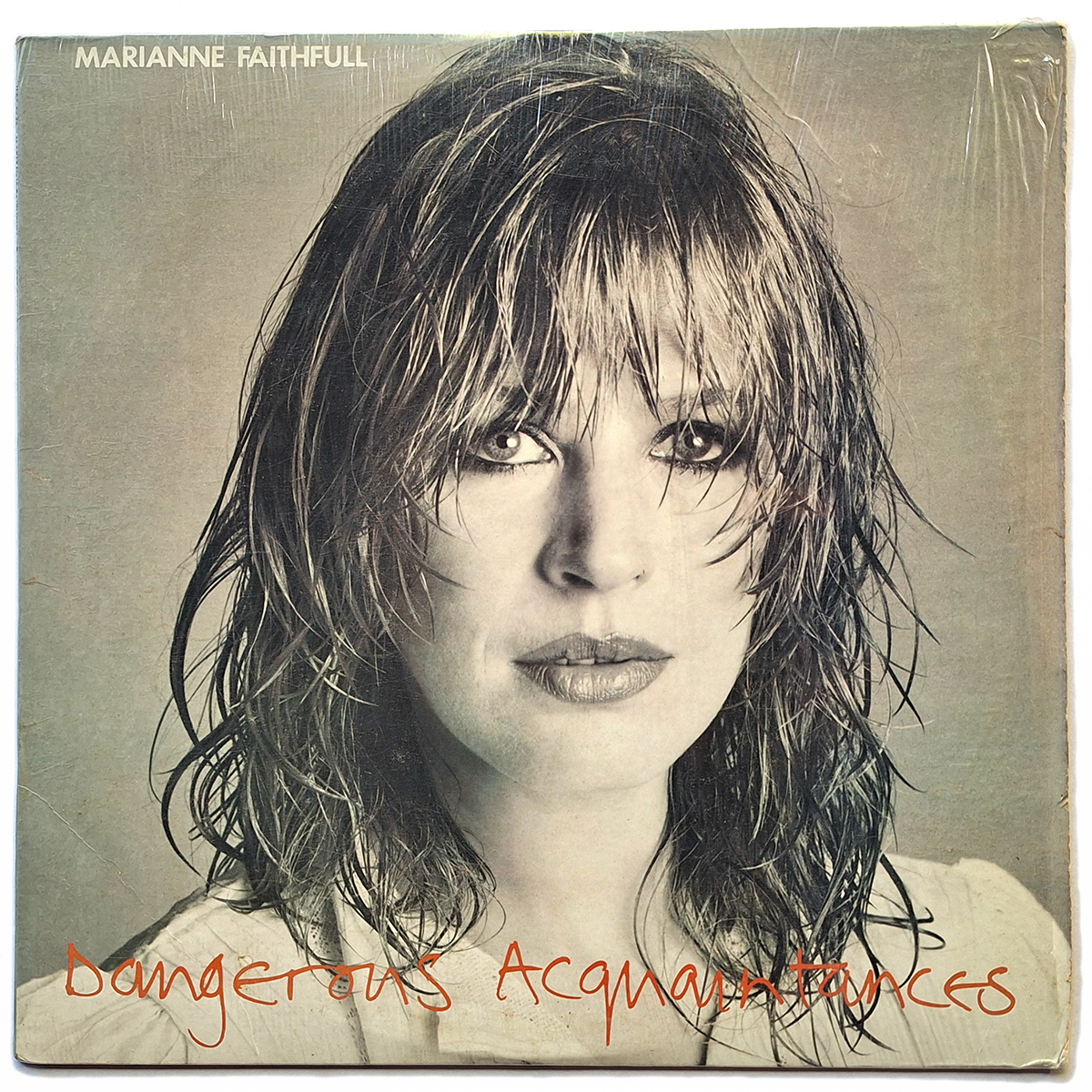 MARIANNE FAITHFULL. DANGEROUS ACQUAINTANCES