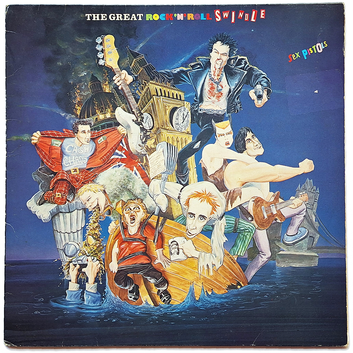 SEX PISTOLS. THE GREAT ROCK 'N' ROLL SWINDLE