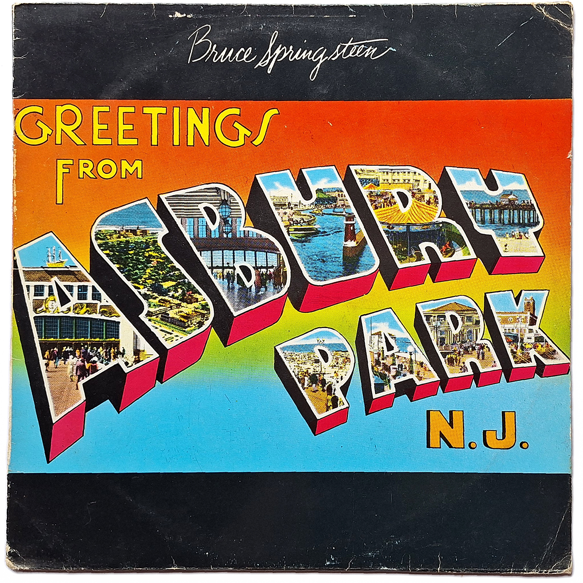 BRUCE SPRINGSTEEN. GREETINGS FROM ASBURY PARK N.J.