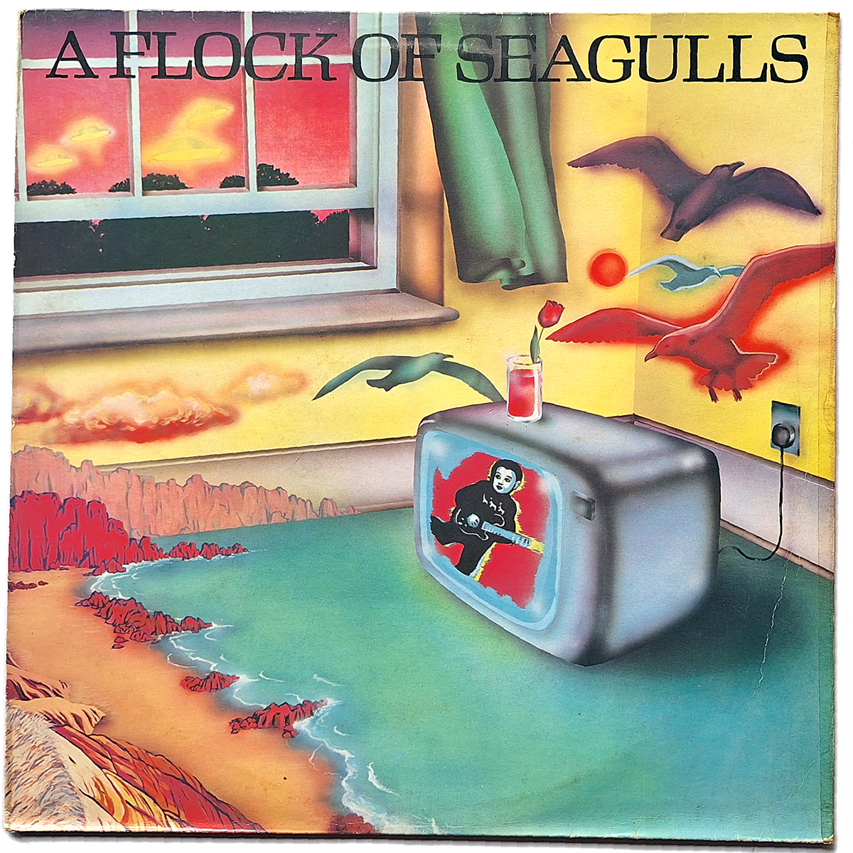 A FLOCK OF SEAGULLS. A FLOCK OF SEAGULLS