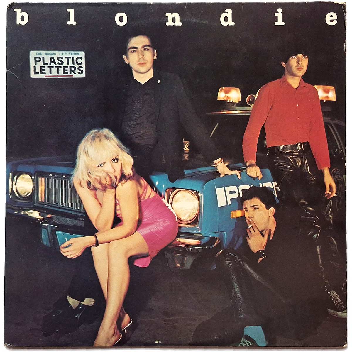 BLONDIE. PLASTIC LETTERS