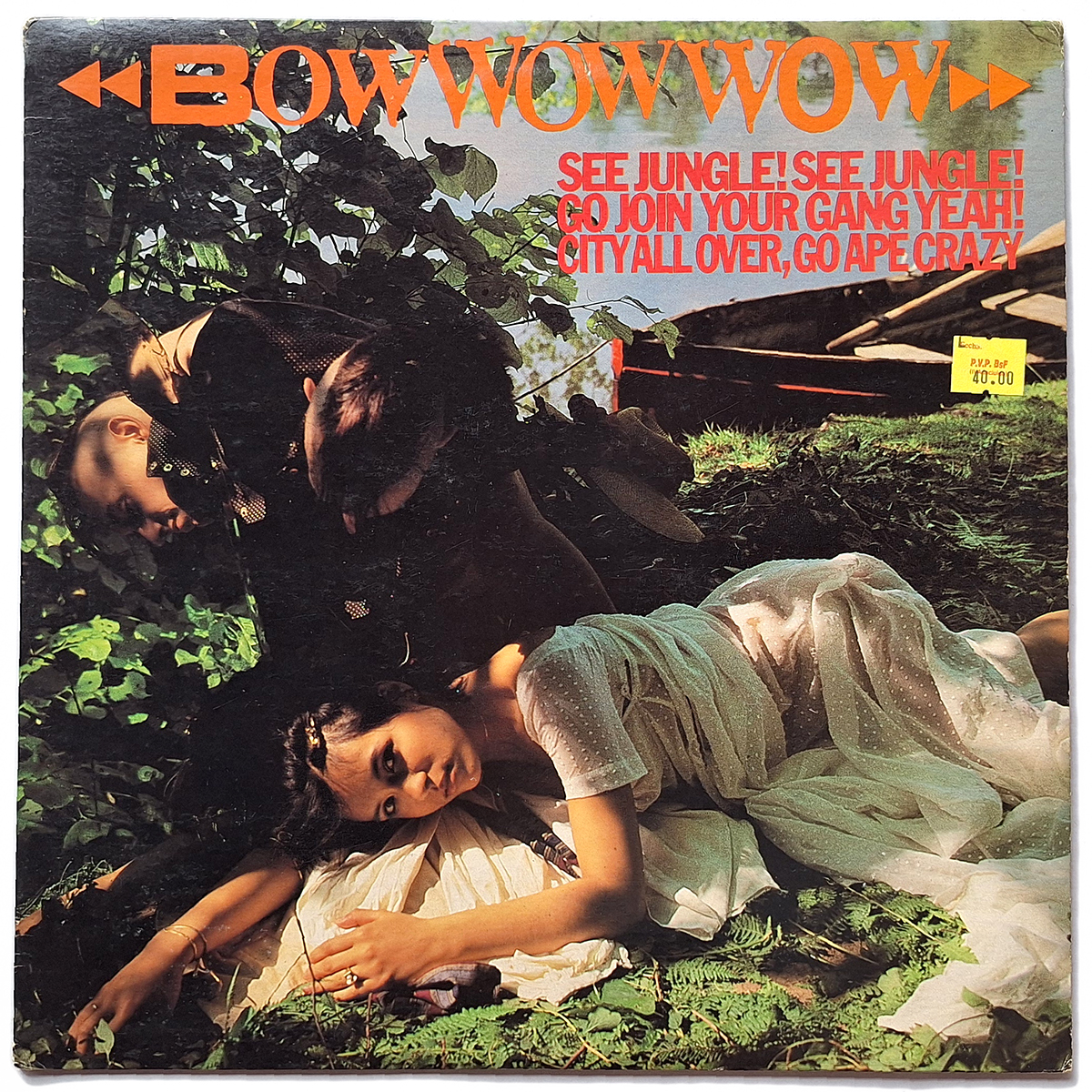 BOW WOW WOW. SEE JUNGLE! SEE JUNGLE! GO JOIN YOUR GANG YEAH! CITY ALL OVER, GO APE CRAZY