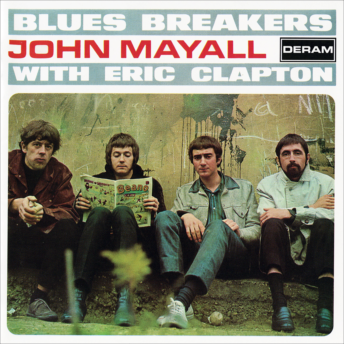 JOHN MAYALL WITH ERIC CLAPTON. BLUES BREAKERS