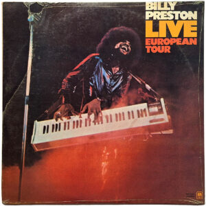 BILLY PRESTON. LIVE EUROPEAN TOUR