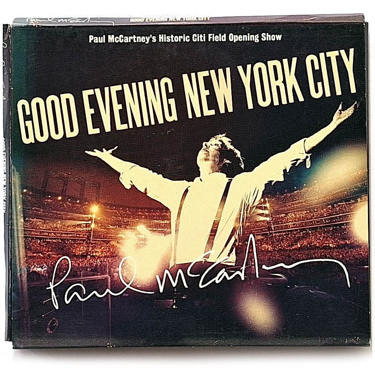 PAUL MCCARTNEY. GOOD EVENING NEW YORK CITY
