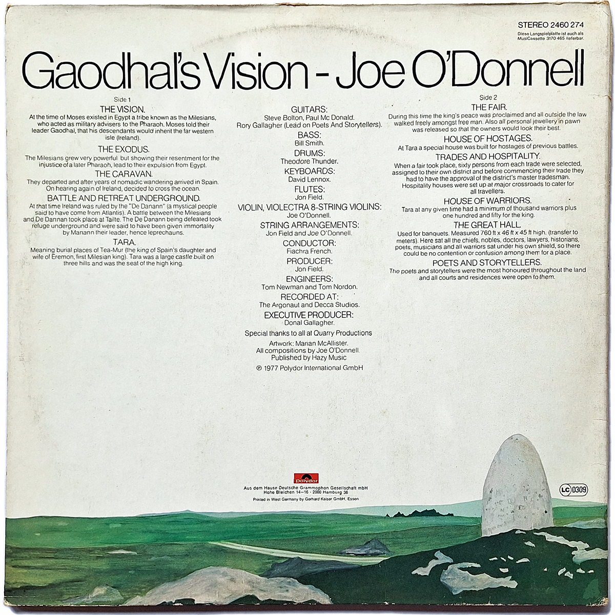 JOE O'DONNELL. GAODHAL'S VISION - Imagen 4