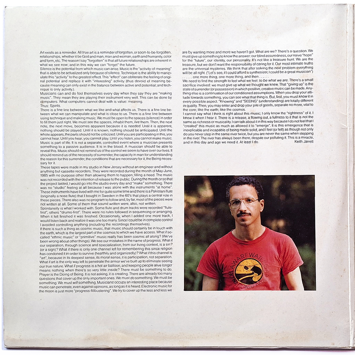KEITH JARRETT. SPIRITS - Imagen 2