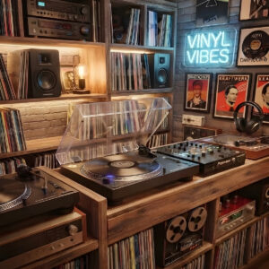 COMBO AUDIO TECHNICA TOCADISCO AT-LP140XP + PARLANTES AT-SP3X