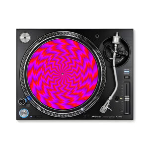 BLUESCENTRIC FIELTRO SLIPMAT ILUSIÓN ÓPTICA (HOT PINK)